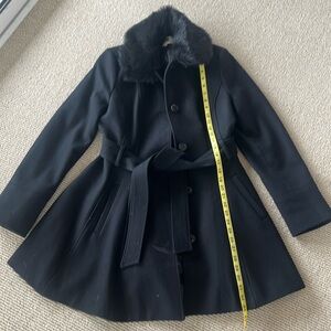 Laundry by Design wool dress coat.